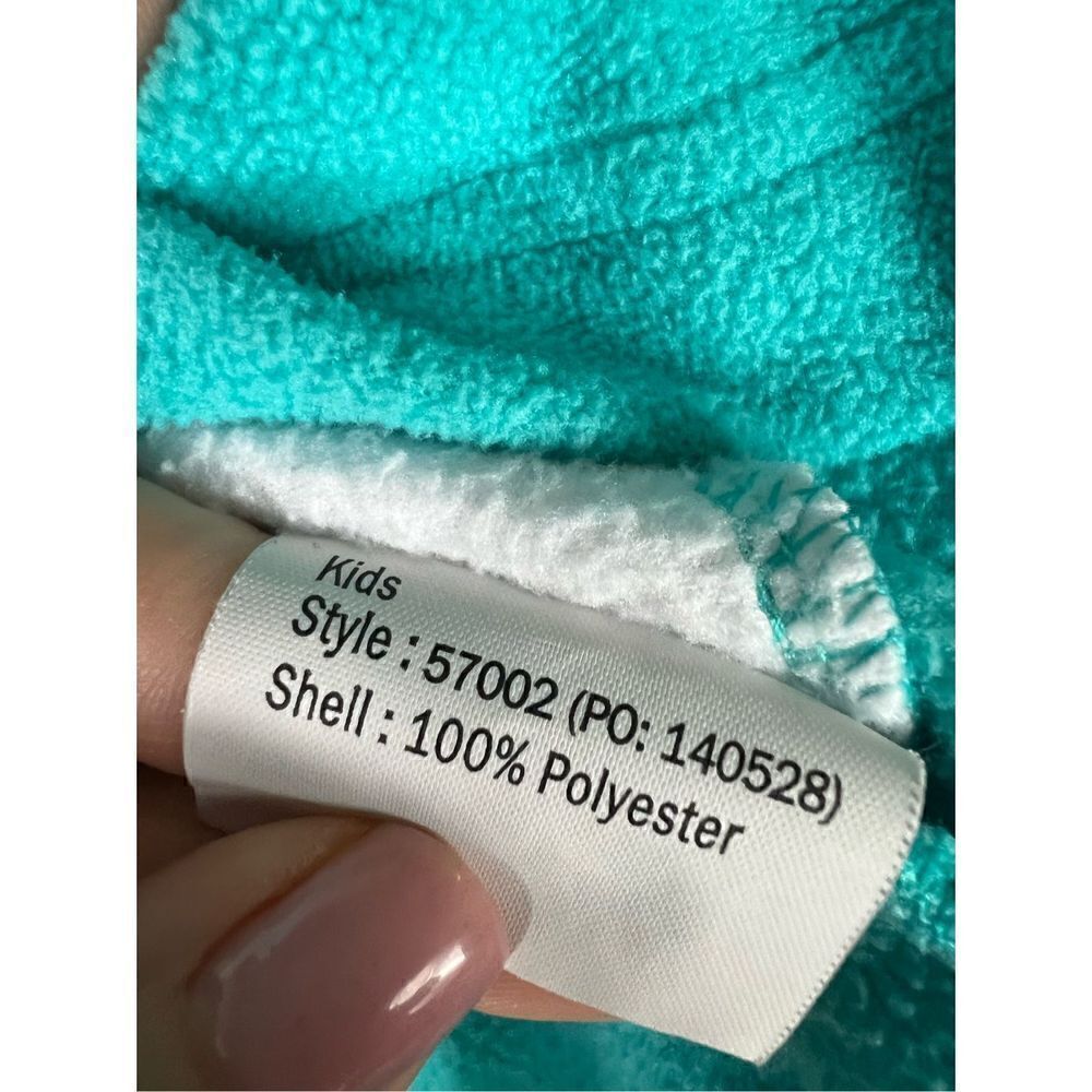 Obermeyer Girls Fleece 1/2 Zip Pullover M 3 - Picture 3 of 4